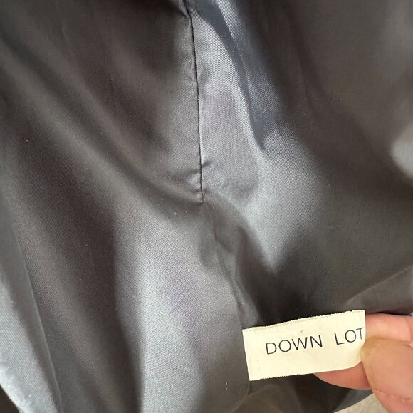 L.L.Bean Mens Goose Down Insulated Puffer Jacket M Blue Winter Warm Outerwear - Picture 9 of 11